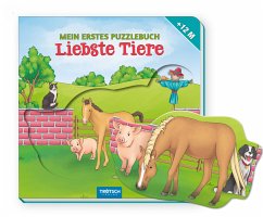 Trötsch Pappenbuch Mein erstes Puzzlebuch Liebste Tiere - Trötsch Verlag GmbH & Co. KG