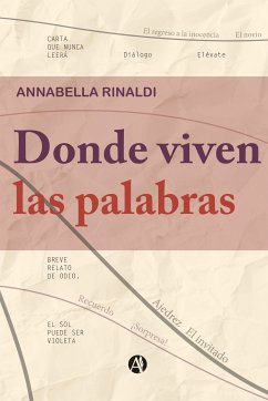 Donde viven las palabras (eBook, ePUB) - Rinaldi, Annabella