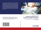 Research Supervision in Moroccan Higher Education