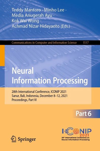 Neural Information Processing (eBook, PDF) Neural Information Processing (eBook, PDF)