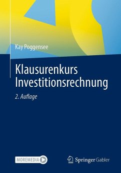 Klausurenkurs Investitionsrechnung (eBook, PDF) - Poggensee, Kay