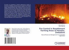 Fire Control in Resettlement Farming Areas of Hwedza, Zimbabwe - Bowora, Edmore;Maponga, Robert