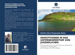 INVESTITIONEN IN DAS UNTERNEHMERTUM VON JUGENDLICHEN - Mamponda Nioka, Héritier Béni