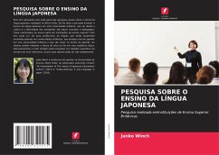 PESQUISA SOBRE O ENSINO DA LÍNGUA JAPONESA - Winch, Junko