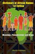 Dictionary of African Names - Bild 1