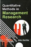 Quantitative Methods In Management Research (eBook, ePUB)