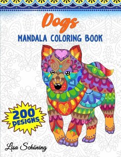 Dogs Mandala Coloring Book - Schoning, Lisa