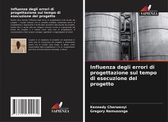 Influenza degli errori di progettazione sul tempo di esecuzione del progetto - Cherwenyi, Kennedy;Namusonge, Gregory