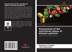 Assessment of the nutritional status of dialysis patients