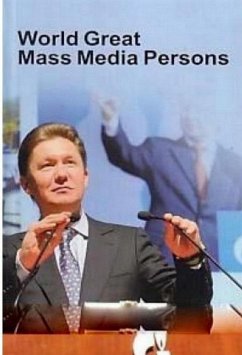 Cover World Great Mass Media Persons (eBook, ePUB)