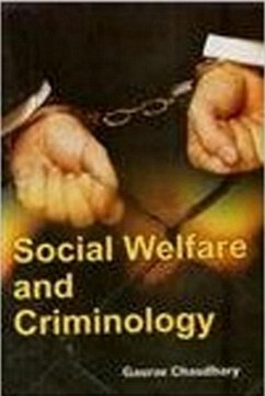Cover Social Welfare And Criminology (eBook, ePUB)