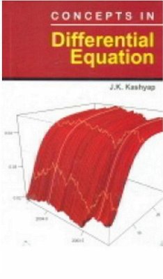 Concepts In Differential Equation (eBook, ePUB) - Kashyap, J. K.