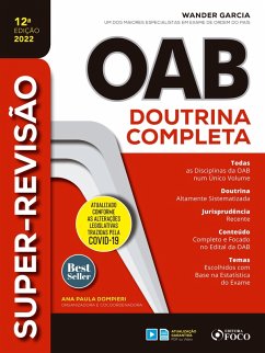 OAB Doutrina Completa (eBook, ePUB) - Garcia, Wander; Trigueiros, Arthur; Vieira, Bruna; Caldas, Camilo Onoda; Dompieri, Eduardo