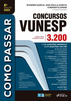 Concursos Vunesp (eBook, ePUB) - Garcia, Wander; Satin, Alice; Garcia, Ana Paula; Barbieri, André; Justo, André Braga Nader