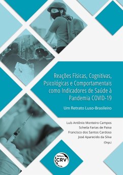 Cover Reações físicas, cognitivas, psicológicas e comportamentais como indicadores de saúde à Pandemia COVID-19 (eBook, ePUB)