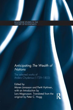 Anticipating The Wealth of Nations (eBook, PDF) - Chydenius, Anders