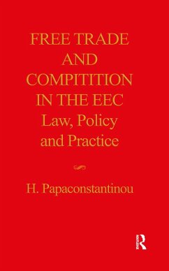 Cover Free Trade and Competition in the EEC (eBook, PDF)