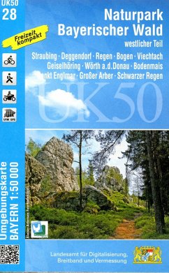 UK50-28 Naturpark Bayerischer Wald - westlicher Teil
