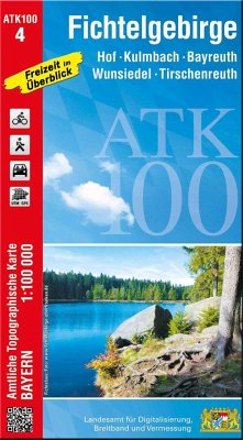Cover ATK100-4 Fichtelgebirge (Amtliche Topographische Karte 1:100000)