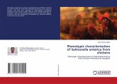 Phenotypic characterization of Salmonella enterica from chickens