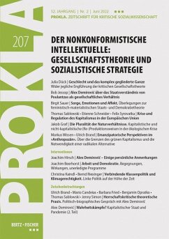 Der nonkonformistische Intellektuelle: Gesellschaftstheorie und sozialistische Strategie - Prokla 207