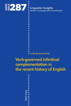 Verb¿governed infinitival complementation in the recent history of English - Bemposta-Rivas, Sofía