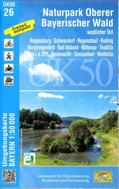 UK50-26 Naturpark Oberer Bayerischer Wald - westlicher Teil