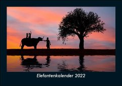 Elefantenkalender 2022 Fotokalender DIN A5 - Tobias Becker