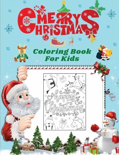 Merry Christmas Coloring Book For kids - Stewart, Tony