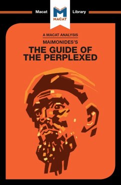Cover An Analysis of Moses Maimonides's Guide for the Perplexed (eBook, ePUB)