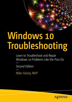 Windows 10 Troubleshooting (eBook, PDF) - Halsey, Mike