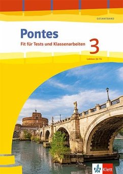 Cover Pontes Gesamtband 3. Arbeitsheft mit Lösungen und Mediensammlung 3. Lernjahr