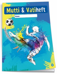 Trötsch Mitteilungsheft Muttiheft Vatiheft Fußball