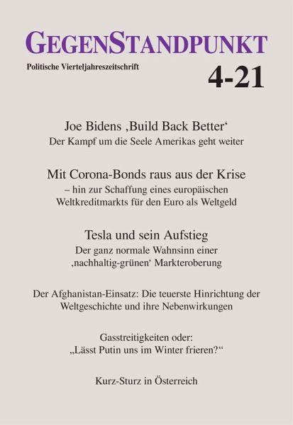GegenStandpunkt 4-21 (eBook, ePUB)