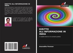 DIRITTO ALL'INFORMAZIONE IN INDIA - Parasar, Anuradha