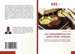 LES FONDAMENTAUX DU DROIT PÉNAL GÉNÉRAL - ALOUKI, Yooudèma