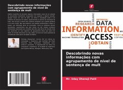 Descobrindo novas informações com agrupamento de nível de sentença de mult - Patil, Mr. Uday Dhanaji