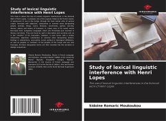 Study of lexical linguistic interference with Henri Lopes - Moukoukou, Sidoine Romaric