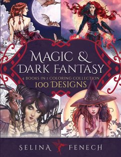 Magic and Dark Fantasy Coloring Collection - Fenech, Selina