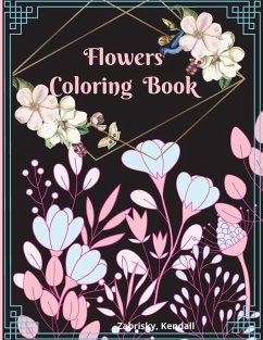 Cover Flowers Coloring Book