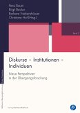 Diskurse - Institutionen - Individuen (eBook, PDF)