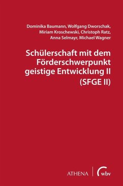 Cover Schülerschaft mit dem Förderschwerpunkt geistige Entwicklung II (SFGE II) (eBook, PDF)