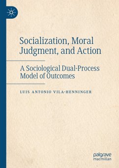 Socialization, Moral Judgment, and Action (eBook, PDF) - Vila-Henninger, Luis Antonio