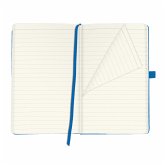 Herlitz Notizbuch Classic A5 96 Blatt my.book blue, Leseband und Falttasche Herlitz Notizbuch Classic A5 96 Blatt my.book blue, Leseband und Falttasche