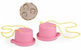 Simm 61412 - LENA® Hufeisen Stelzen, Topfstelzen Hufe, Laufdosen, Kindertopfstelzen, ca. 13 cm Simm 61412 - LENA® Hufeisen Stelzen, Topfstelzen Hufe, Laufdosen, Kindertopfstelzen, ca. 13 cm