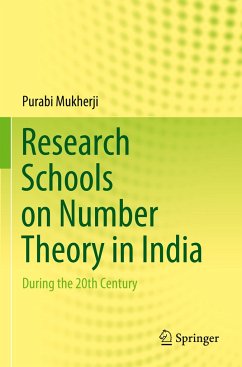 Research Schools on Number Theory in India - Mukherji, Purabi