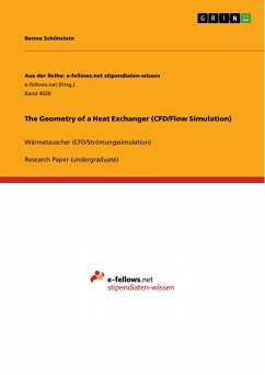 The Geometry of a Heat Exchanger (CFD/Flow Simulation) (eBook, PDF) - Schönstein, Benno
