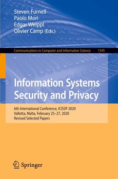 Information Systems Security and Privacy