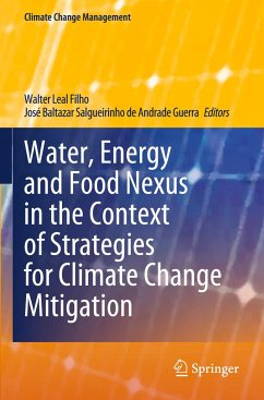 Water, Energy and Food Nexus in the Context of Strategies for Climate Change Mitigation