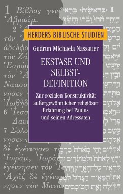 Ekstase und Selbstdefinition (eBook, PDF) - Nassauer, Gudrun
